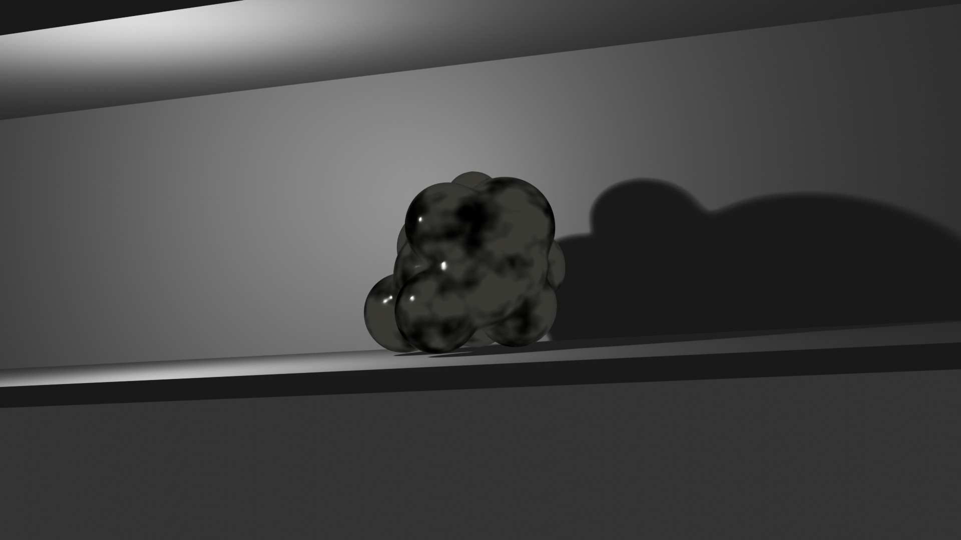 Glass Art Piece 3D model_2