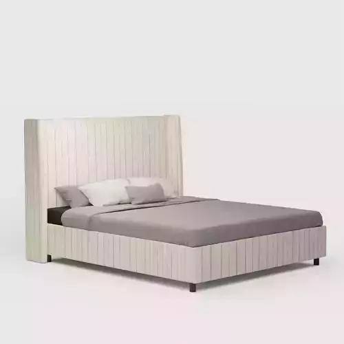 Adara Bed Natural Stripe