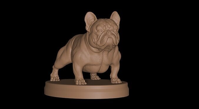 French Bulldog Exotic 3D print model