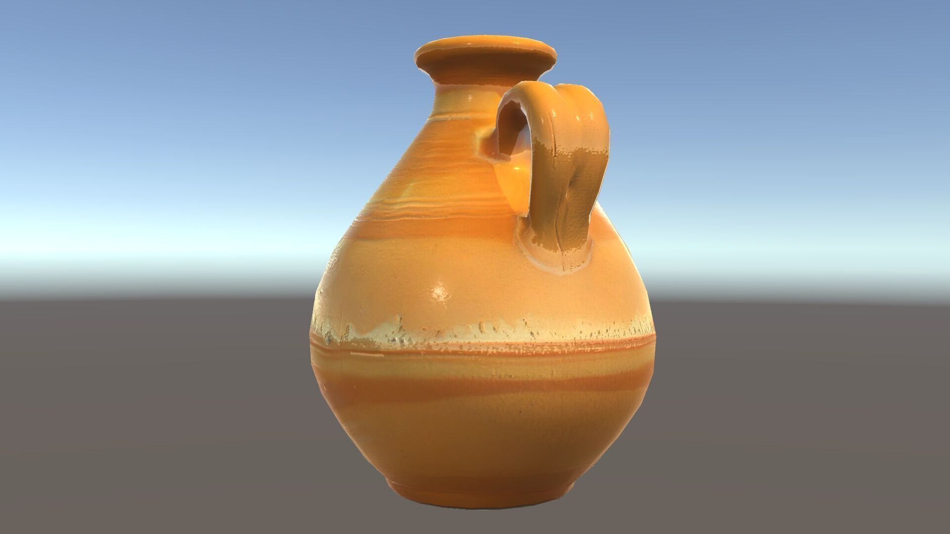 Rustic Clay Pitcher Model Pack Low-poly 3D model_21