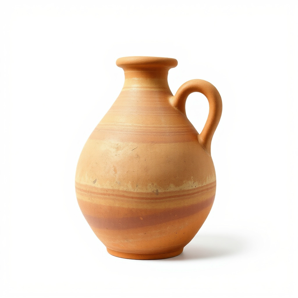 Rustic Clay Pitcher Model Pack Low-poly 3D model_4