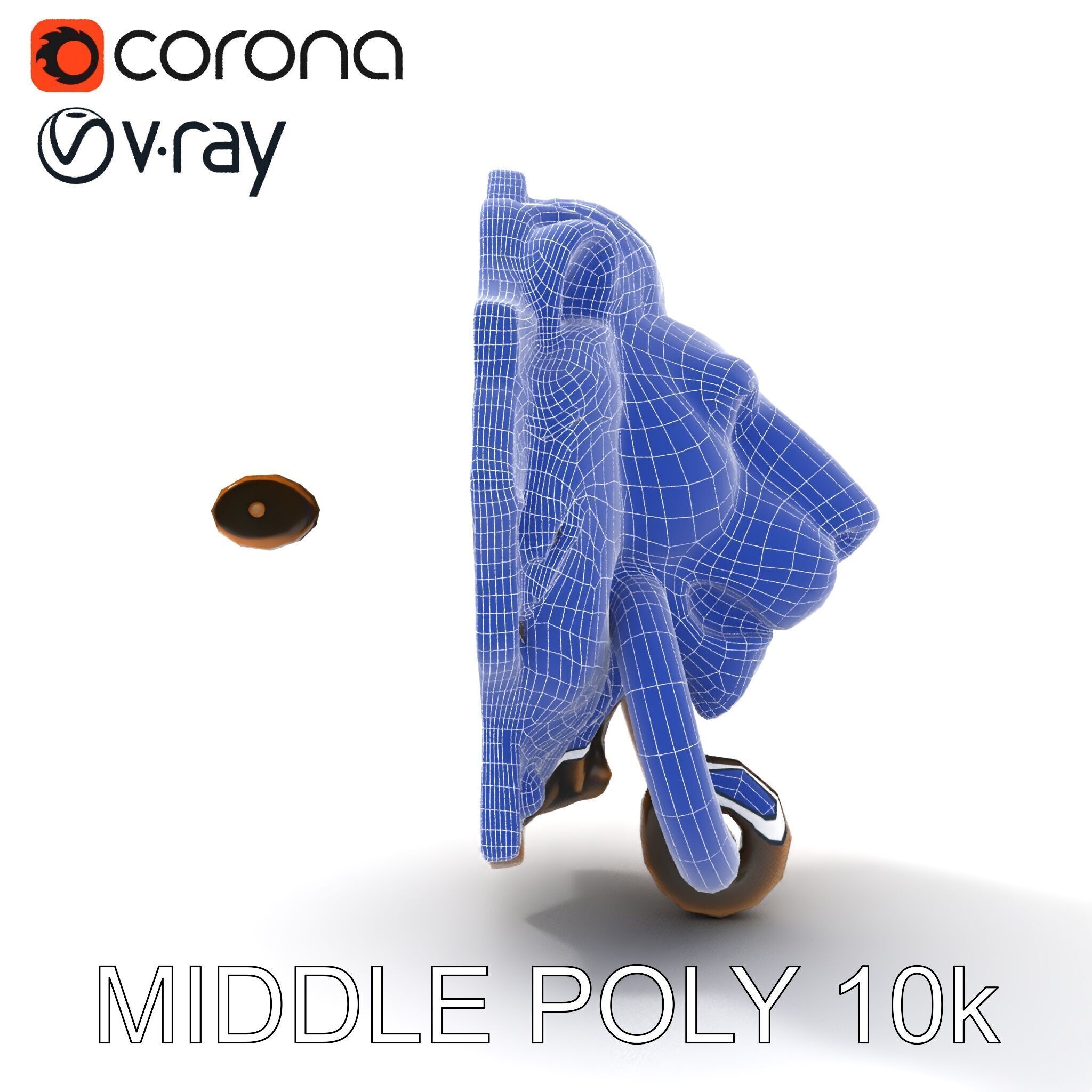 Lion Head Door Knocker Model Pack Low-poly 3D model_30