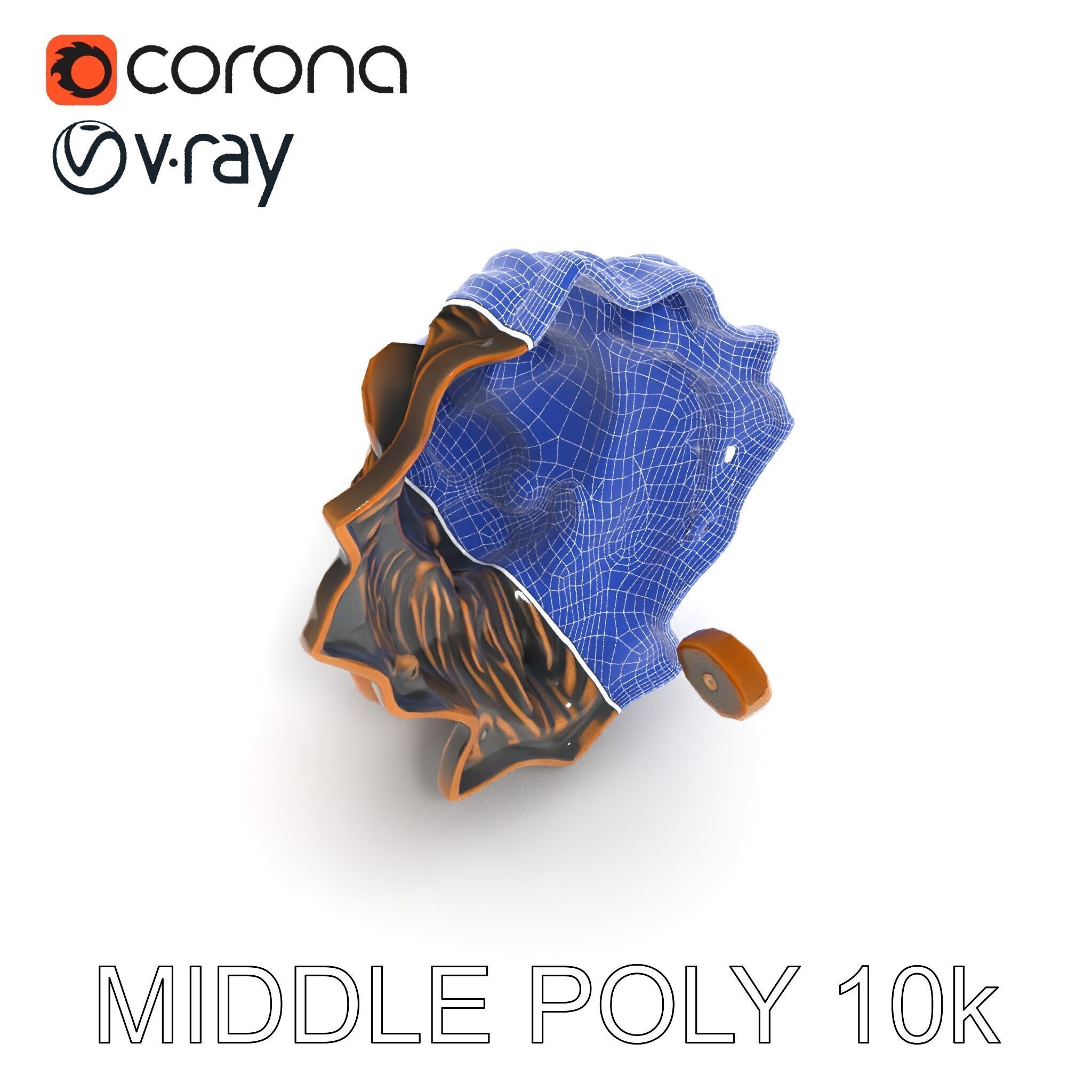 Lion Head Door Knocker Model Pack Low-poly 3D model_33