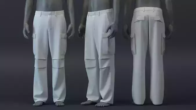 Loose Fit Cargo Pants