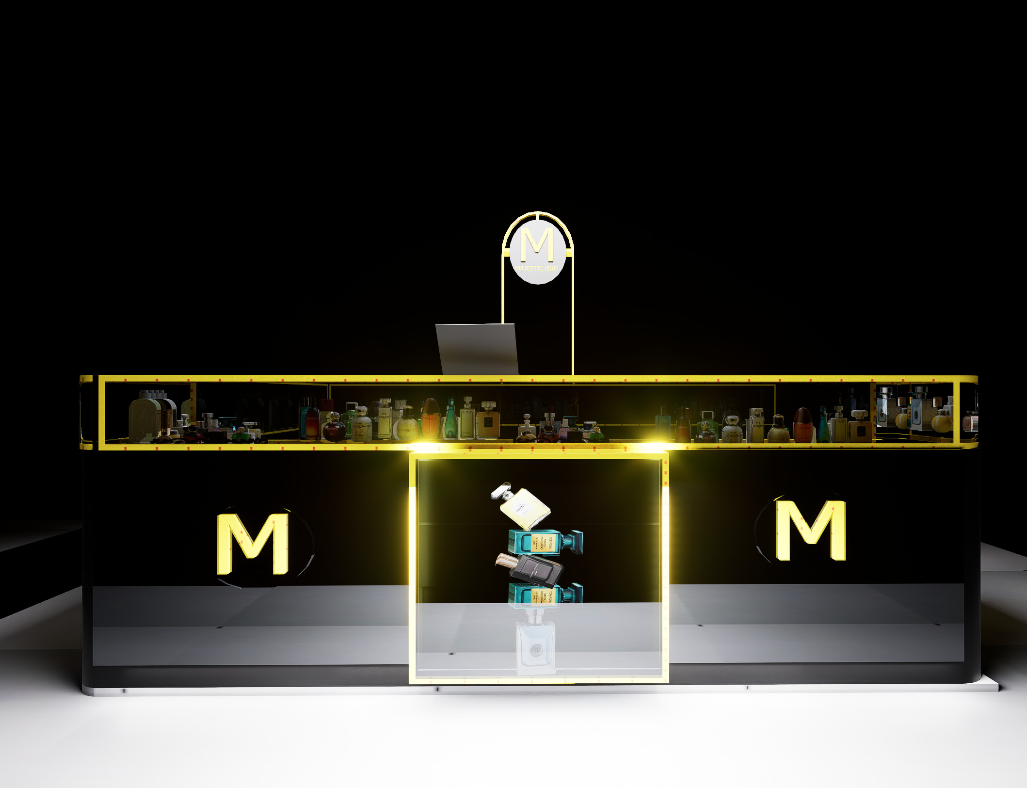 Perfume shop 3D model_4