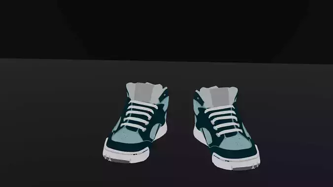 Detailed Sneaker 3D Model 3D print model