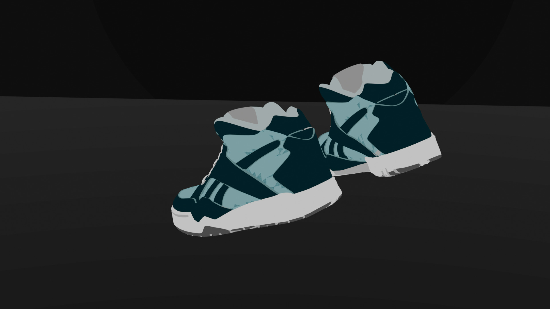 Detailed Sneaker 3D Model 3D print model_2
