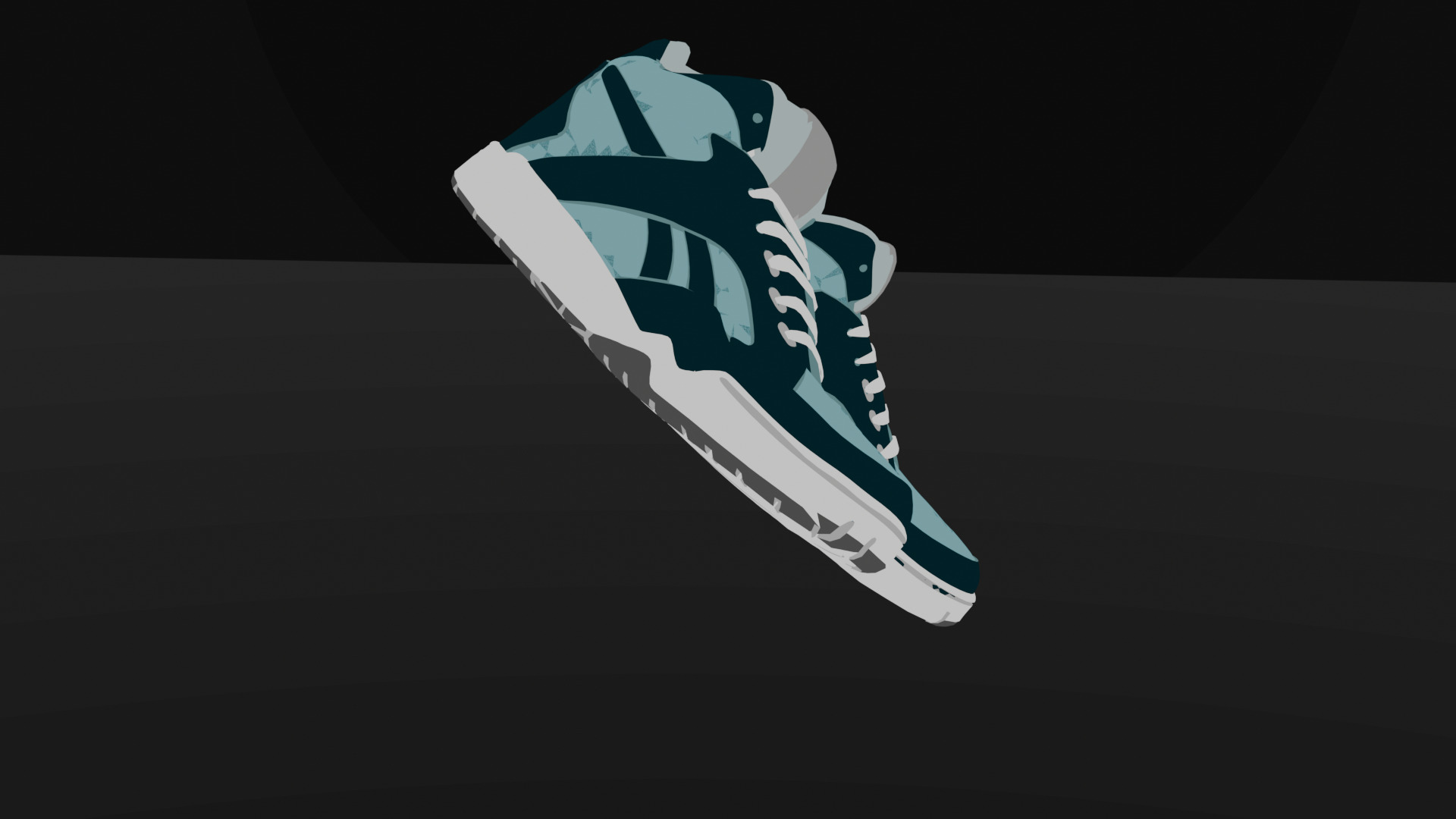 Detailed Sneaker 3D Model 3D print model_4