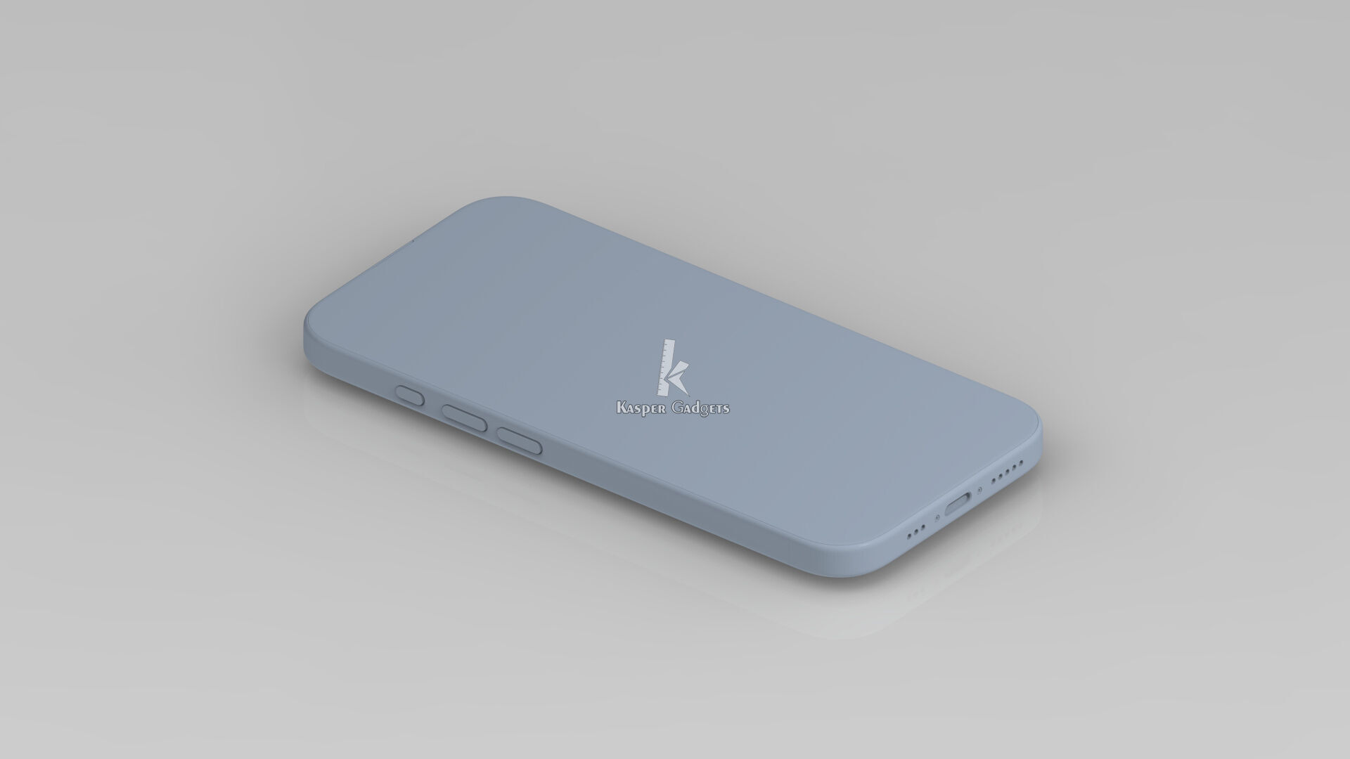 Apple iPhone 16 Black White Pink Teal Ultramarine 5 colors 3D print model_7