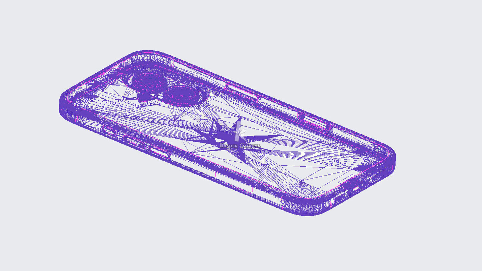 Apple iPhone 16 Black White Pink Teal Ultramarine 5 colors 3D print model_11