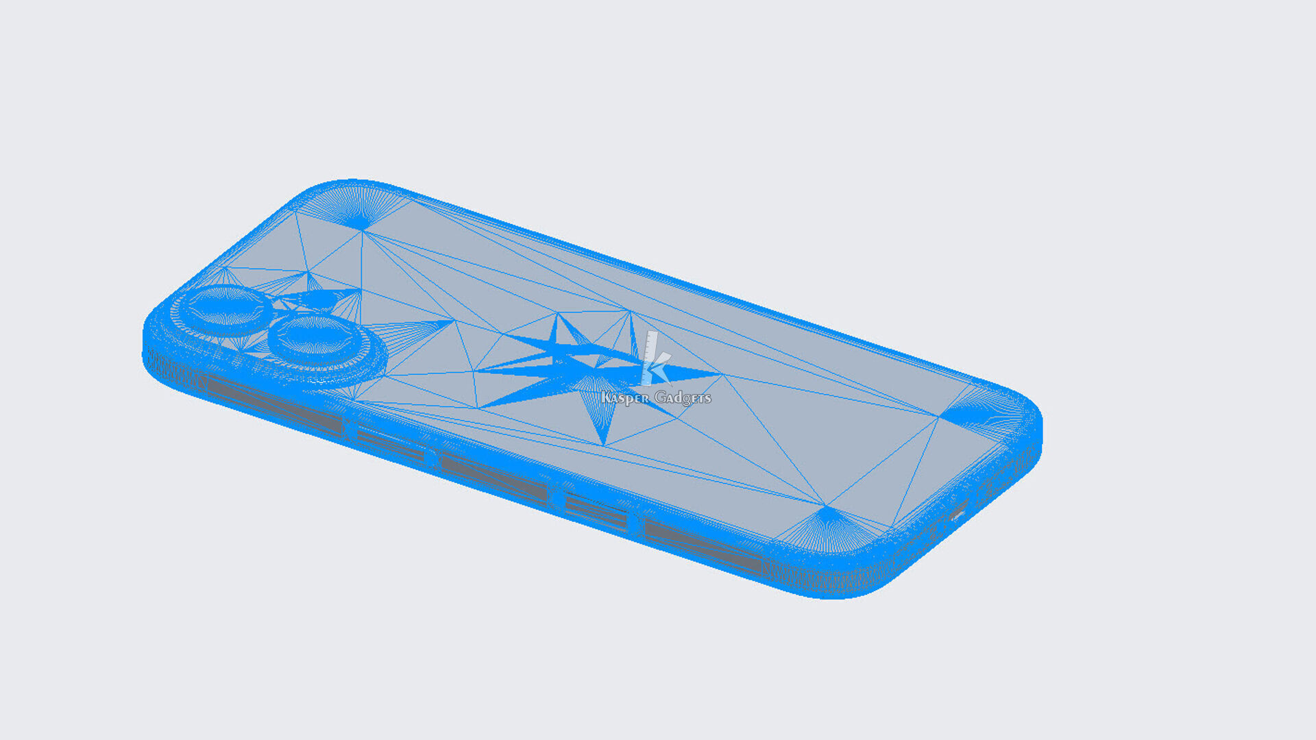 Apple iPhone 16 Black White Pink Teal Ultramarine 5 colors 3D print model_10