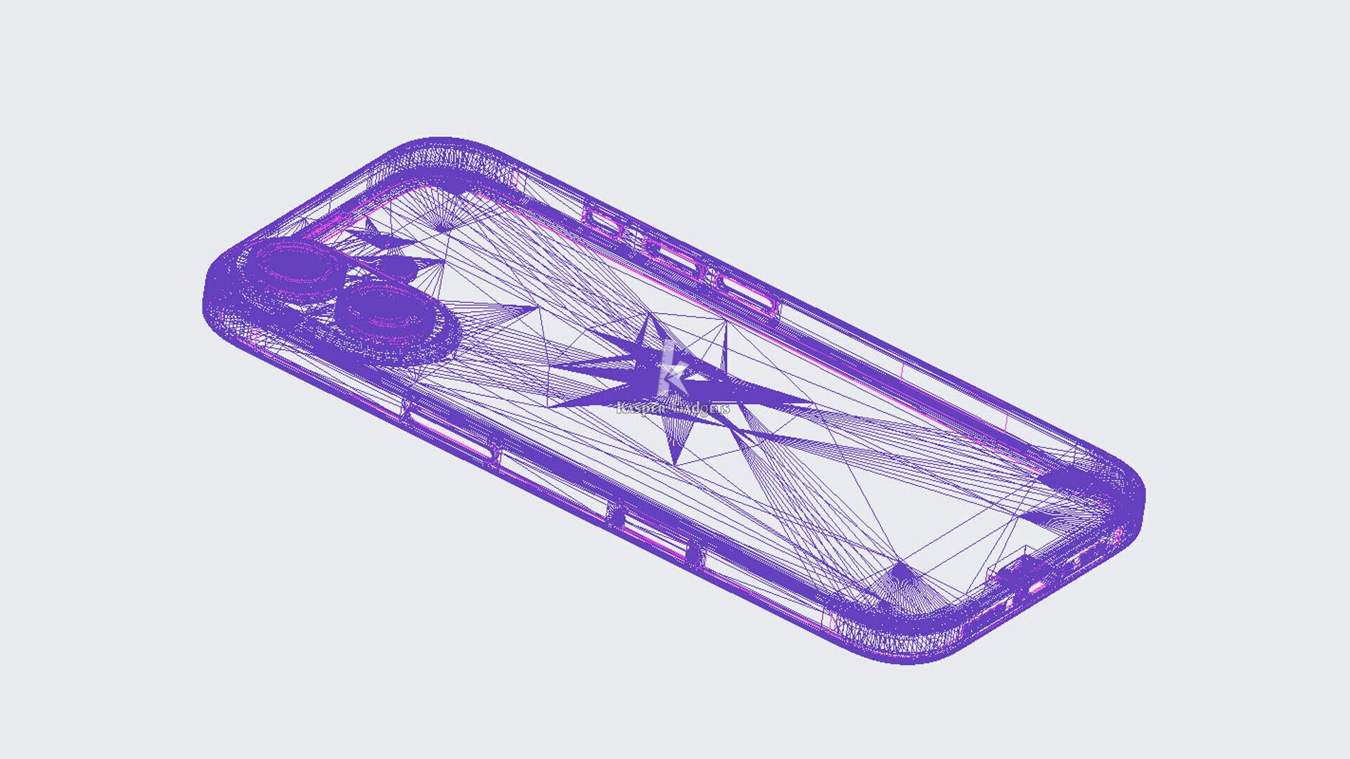 Apple iPhone 16 Black White Pink Teal Ultramarine 5 colors 3D print model_12