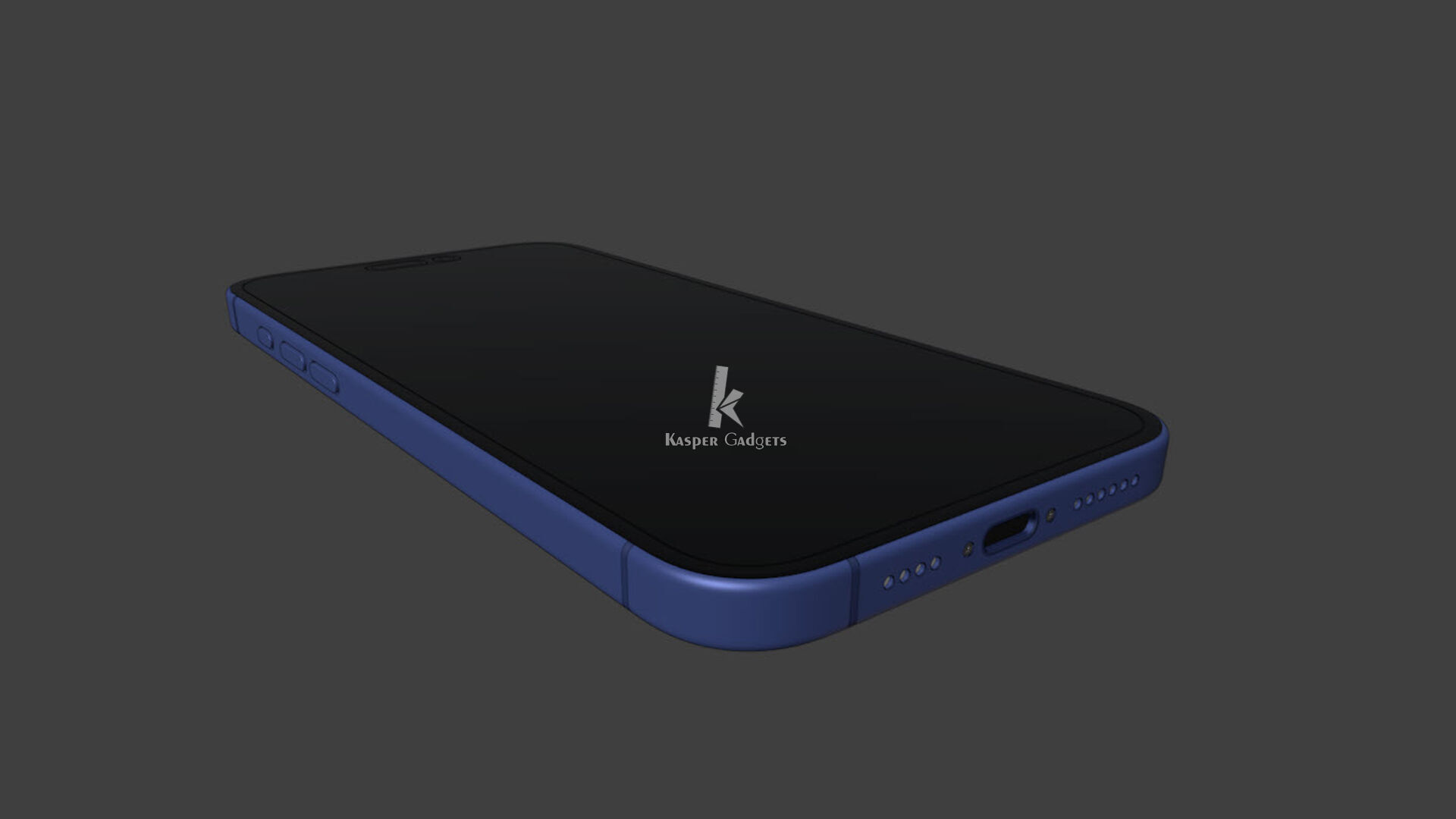 Apple iPhone 16 Black White Pink Teal Ultramarine 5 colors 3D print model_3