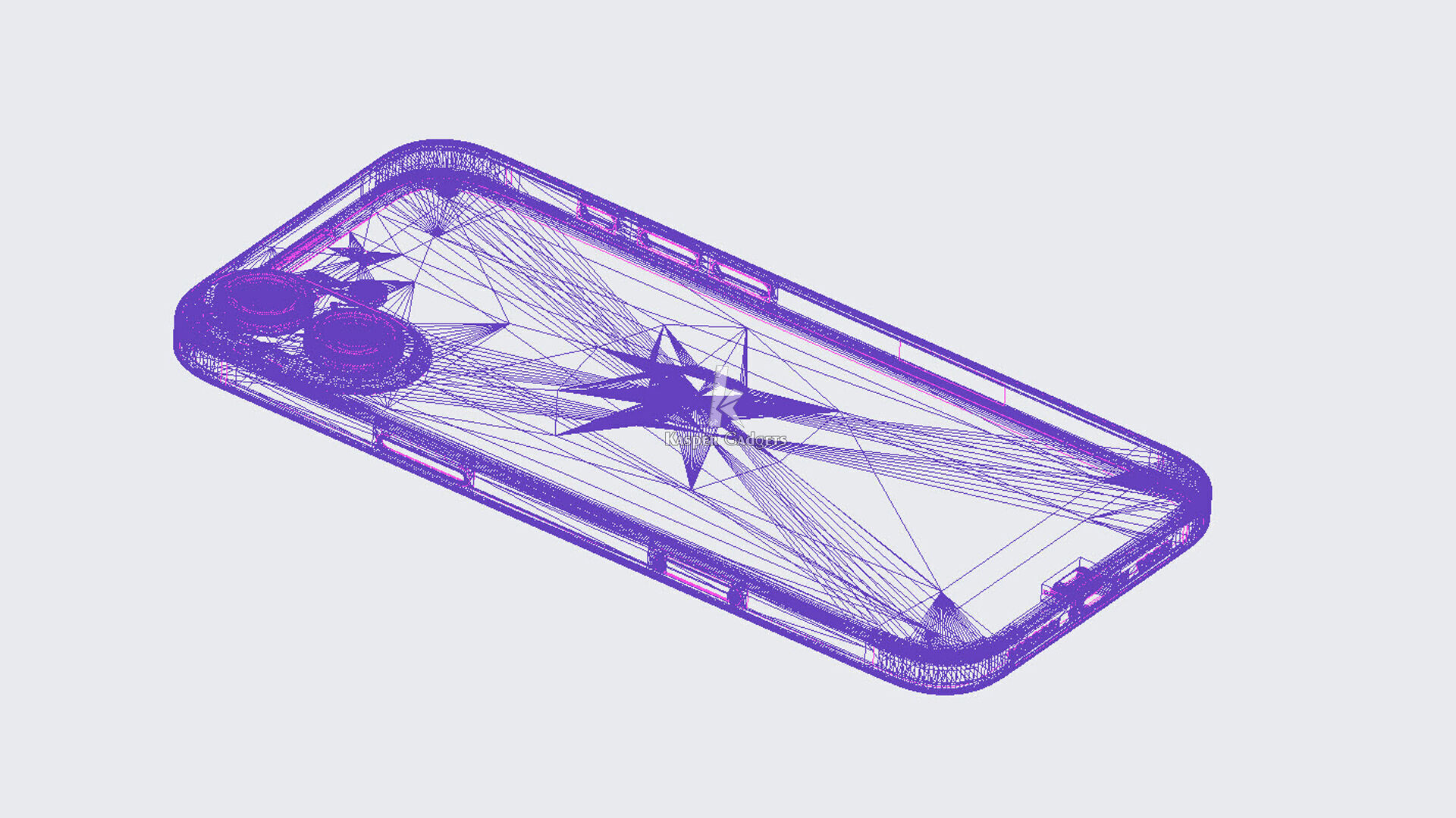 Apple iPhone 16 Plus Black White Pink Teal Ultramarine 5 colors 3D print model_12