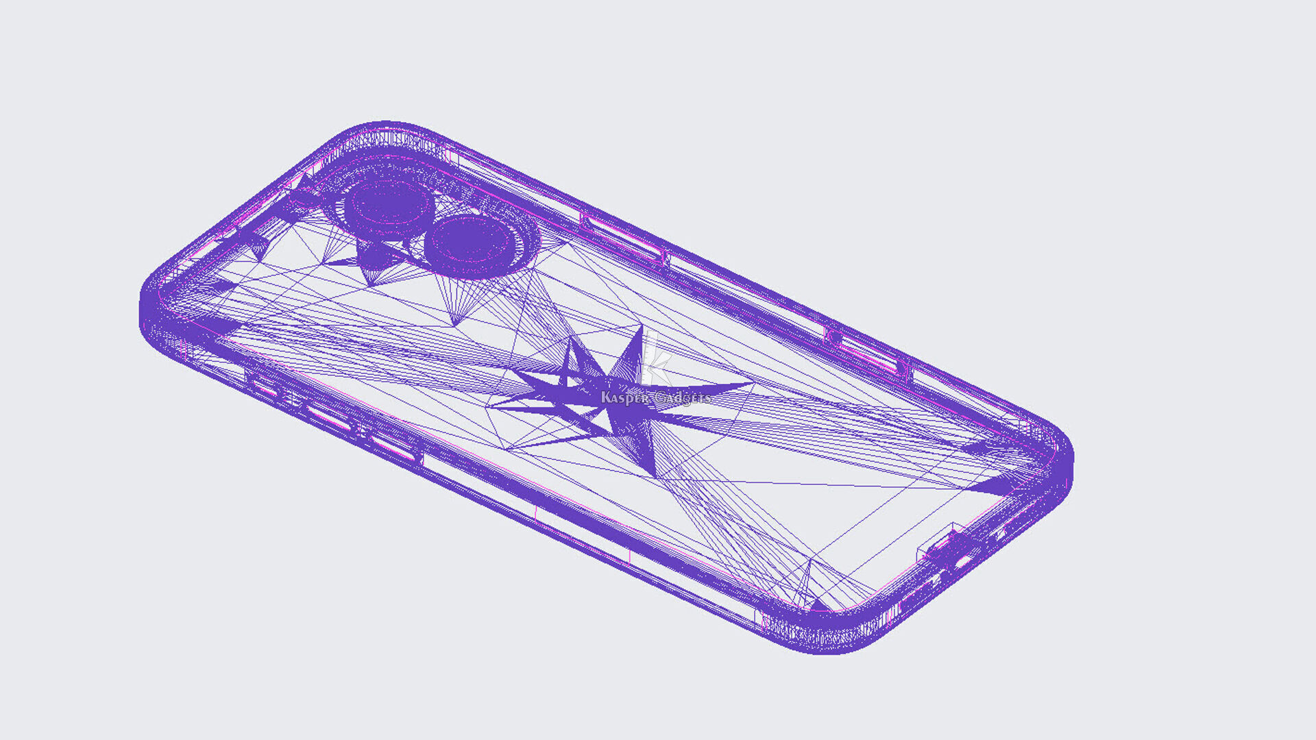 Apple iPhone 16 Plus Black White Pink Teal Ultramarine 5 colors 3D print model_11