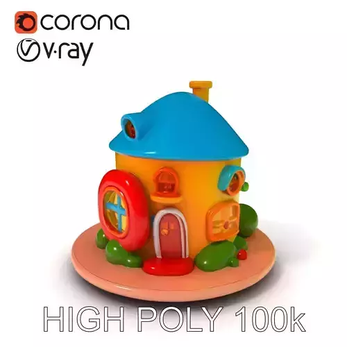 Whimsical Cartoon House Model Pack