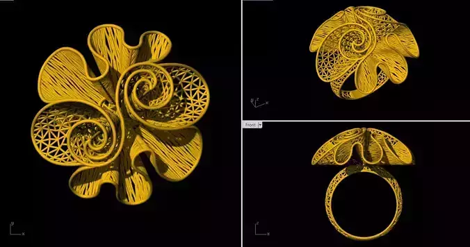  Flower Rings--Check Description