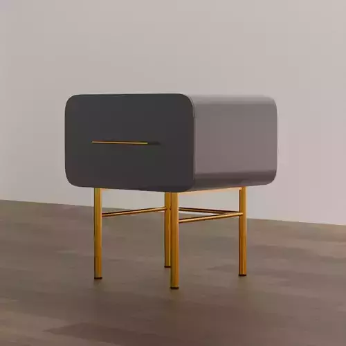 Contemporary Minimalist Bedside Table