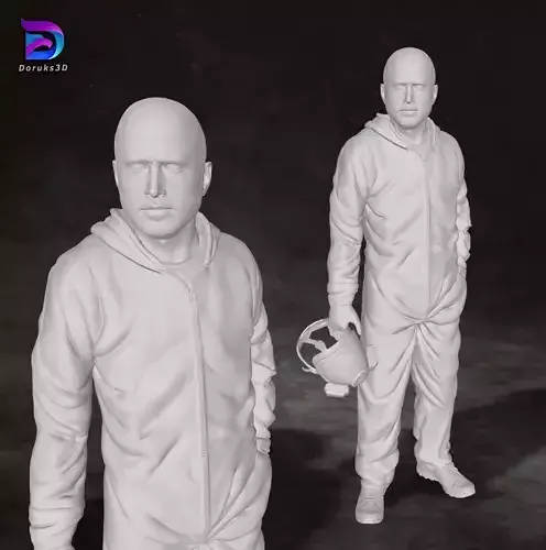 Jesse Pinkman Breaking Bad Action Figures Custom 3D Print Model