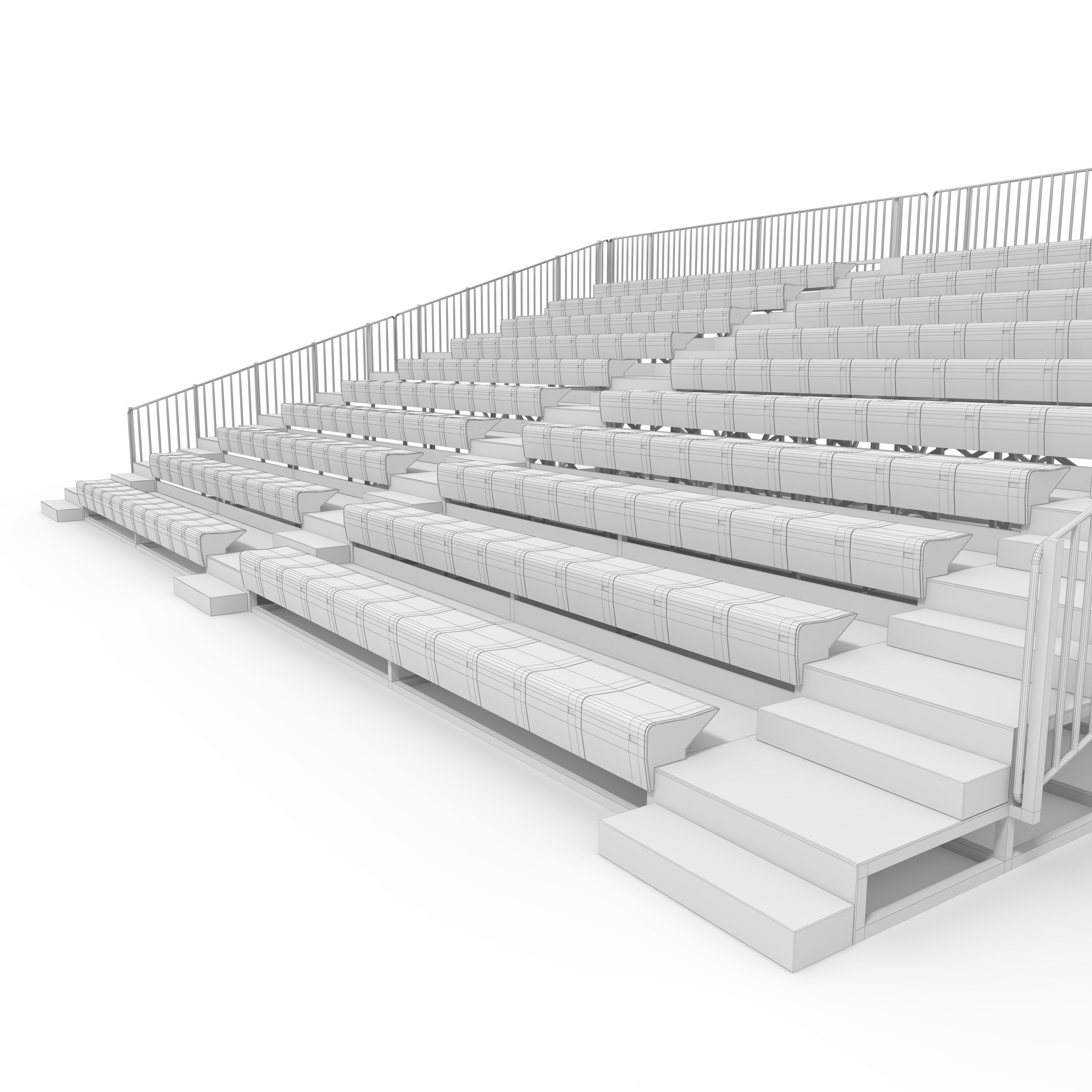 Bleachers 55 3D model_21