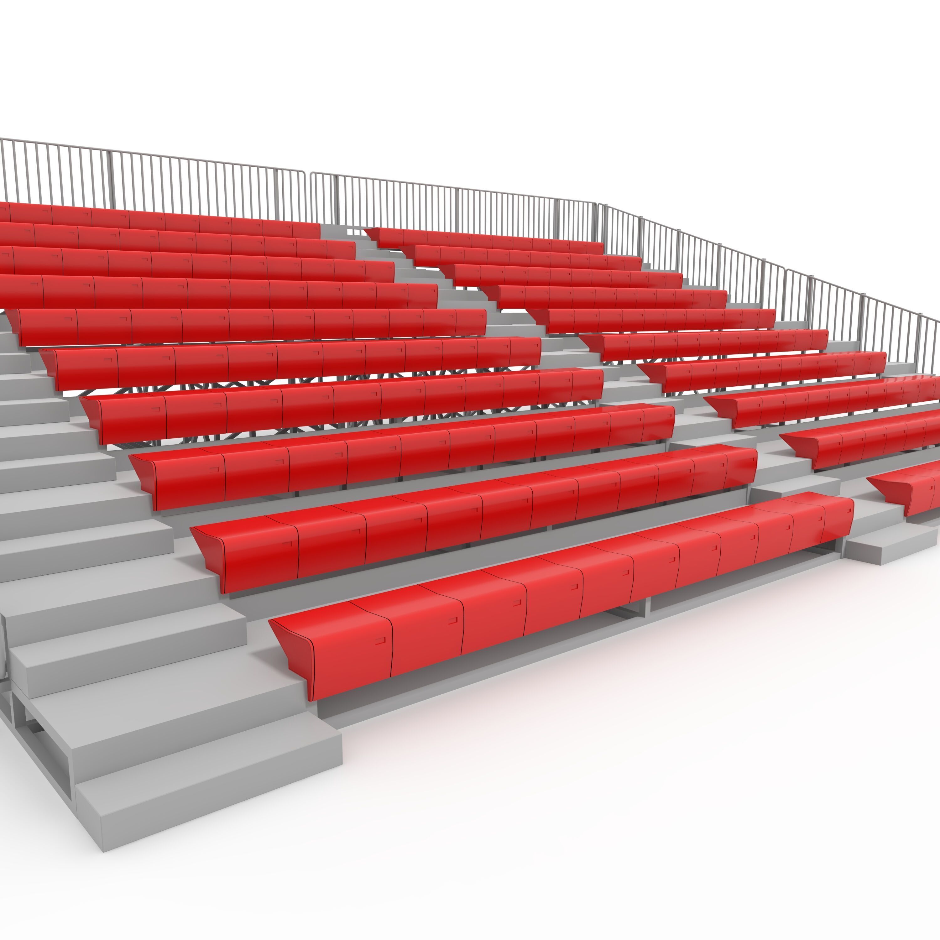 Bleachers 55 3D model_16