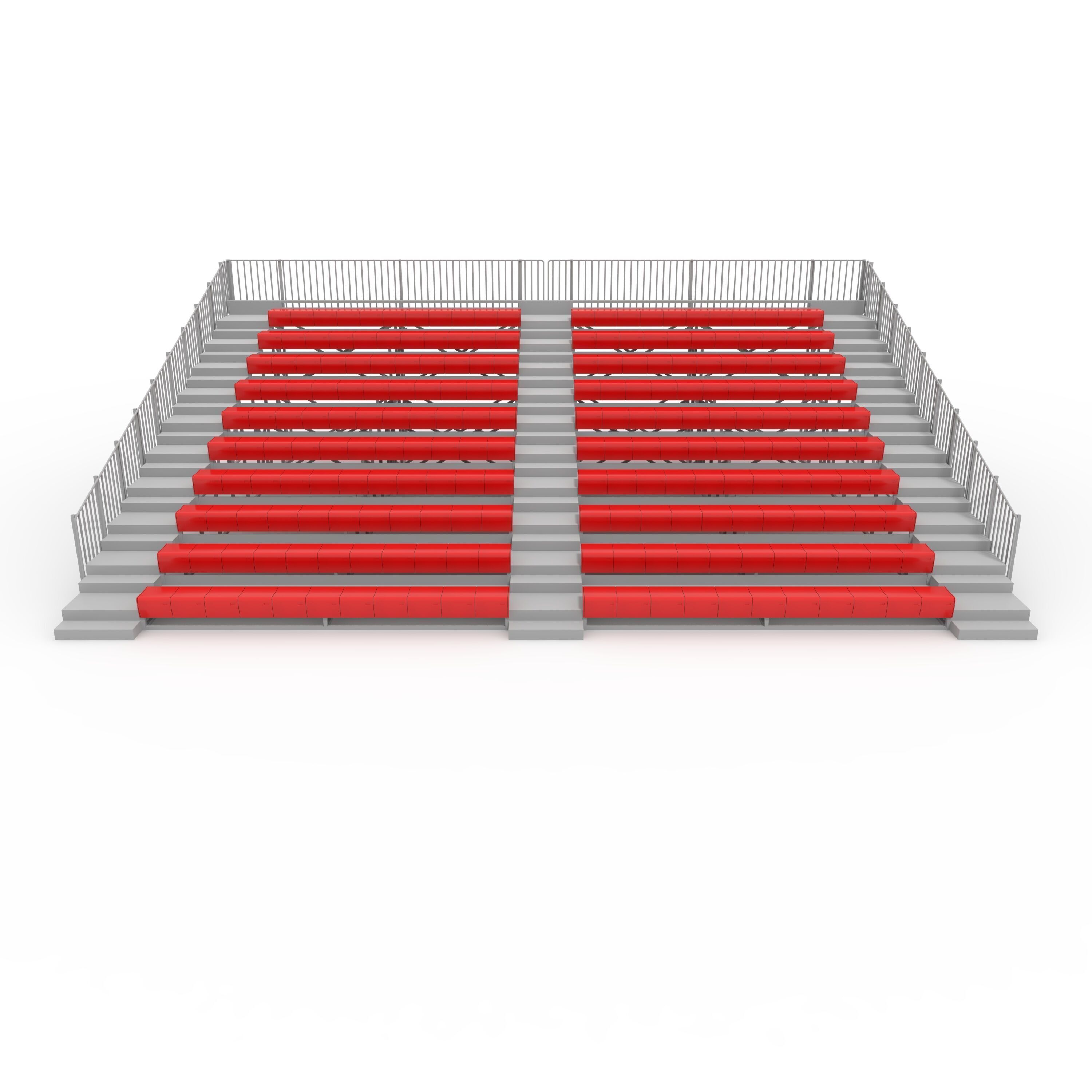 Bleachers 55 3D model_2