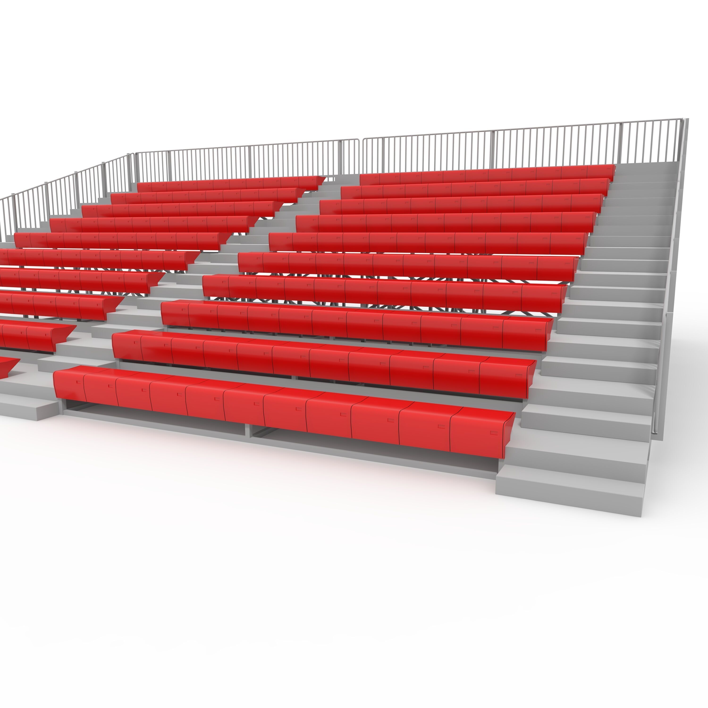 Bleachers 55 3D model_22