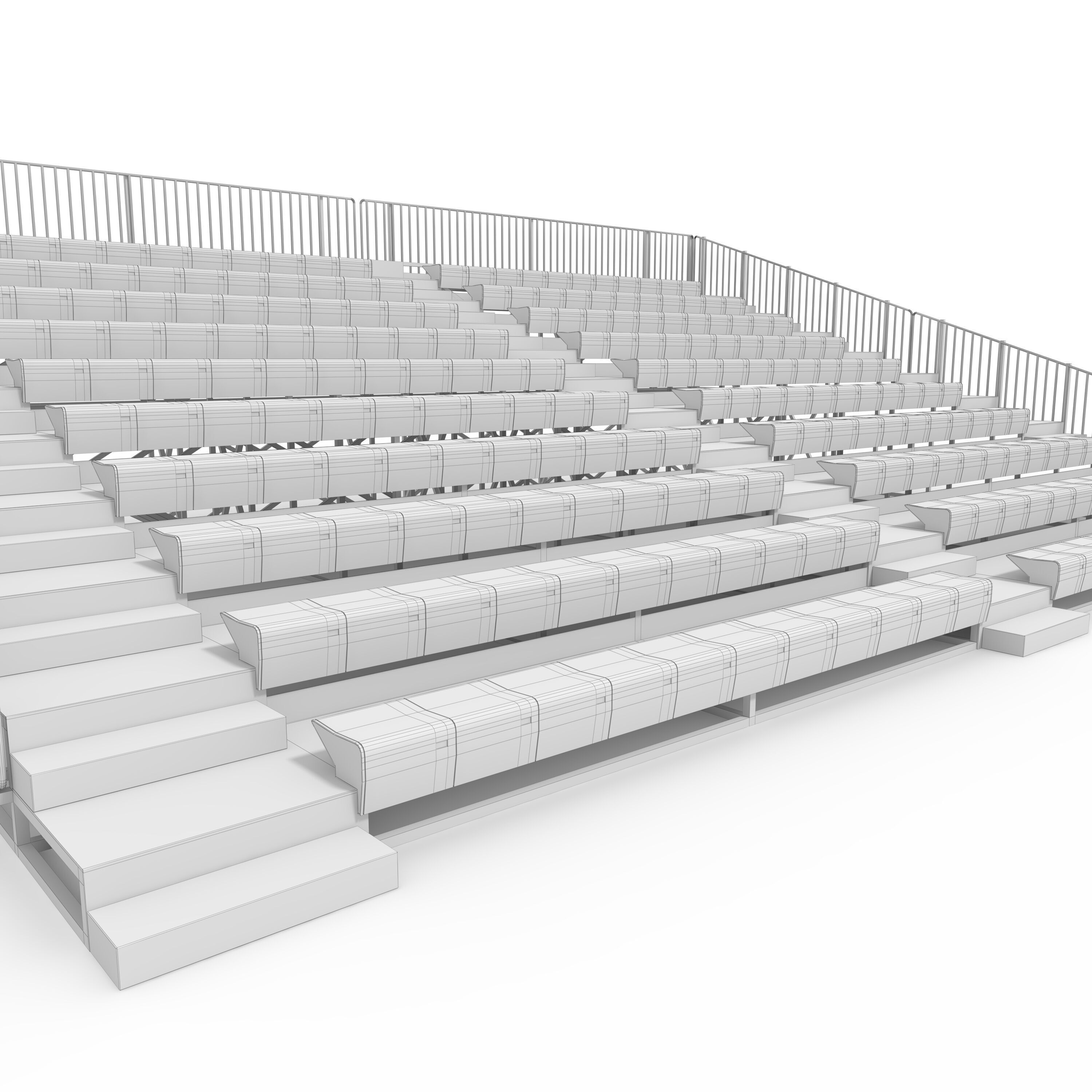 Bleachers 55 3D model_17