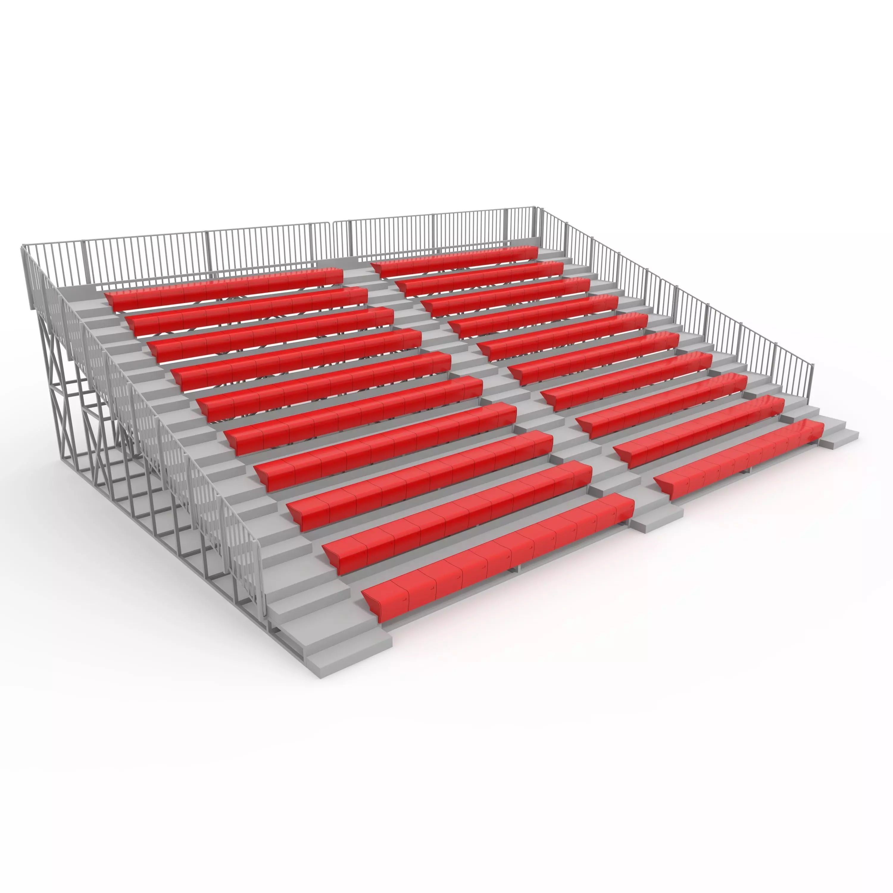 Bleachers 55 3D model_0