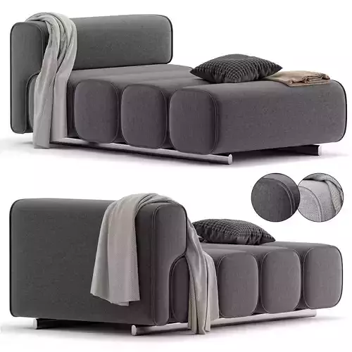Desalto Unlimited fabric chaise longue