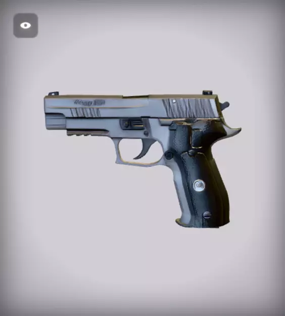 Sig Sauer P226 Handguns 3D model_0