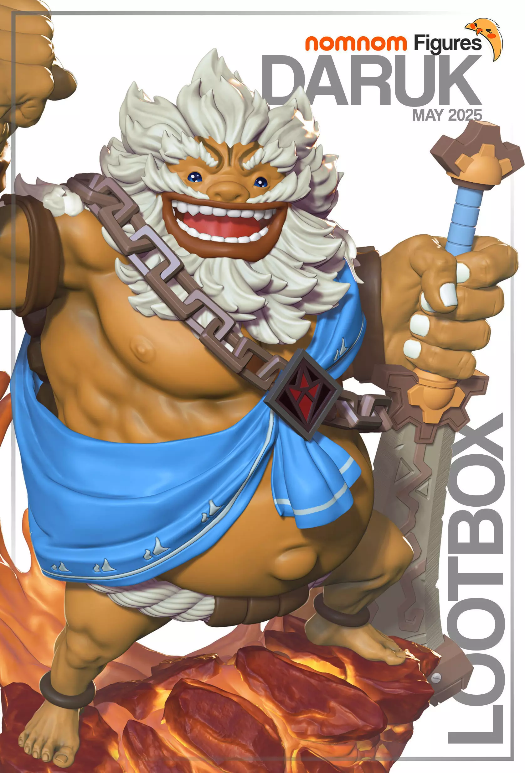 Daruk - Zelda Breath of the Wild 3D print model_0