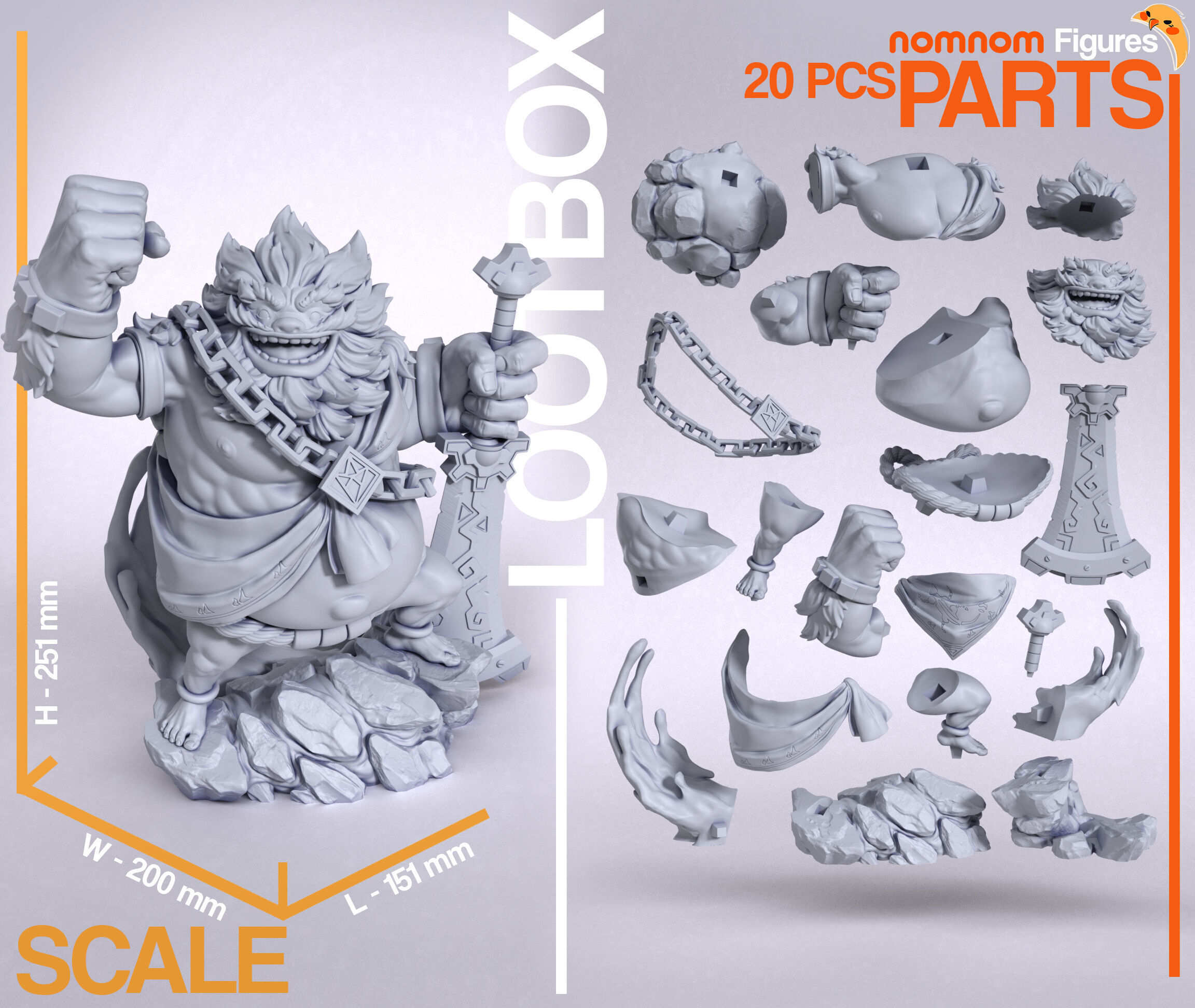 Daruk - Zelda Breath of the Wild 3D print model_1
