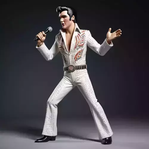 Elvis Presley 3D model
