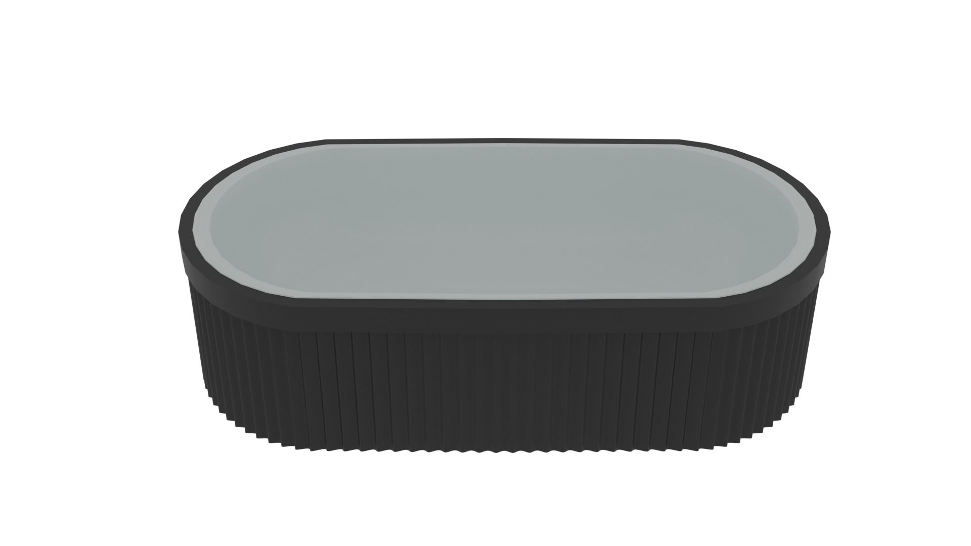 Modern Bathtub Set 4 Stylish 3D Models for Interior Design 3D model_12