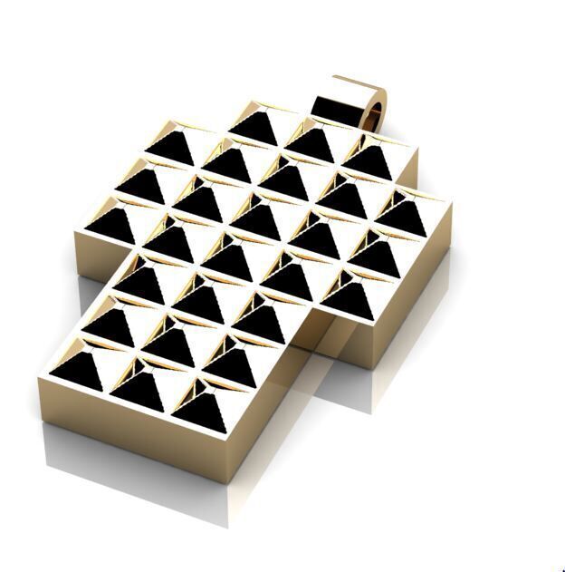 Cross 3D print model_4