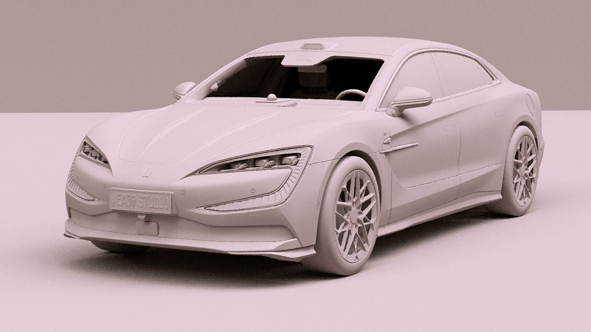 2025 BYD YangWang U7 3D model_12