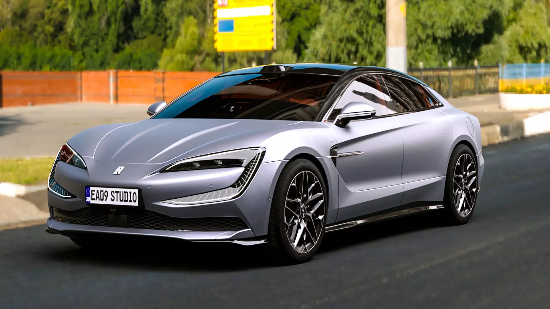 2025 BYD YangWang U7 3D model_0