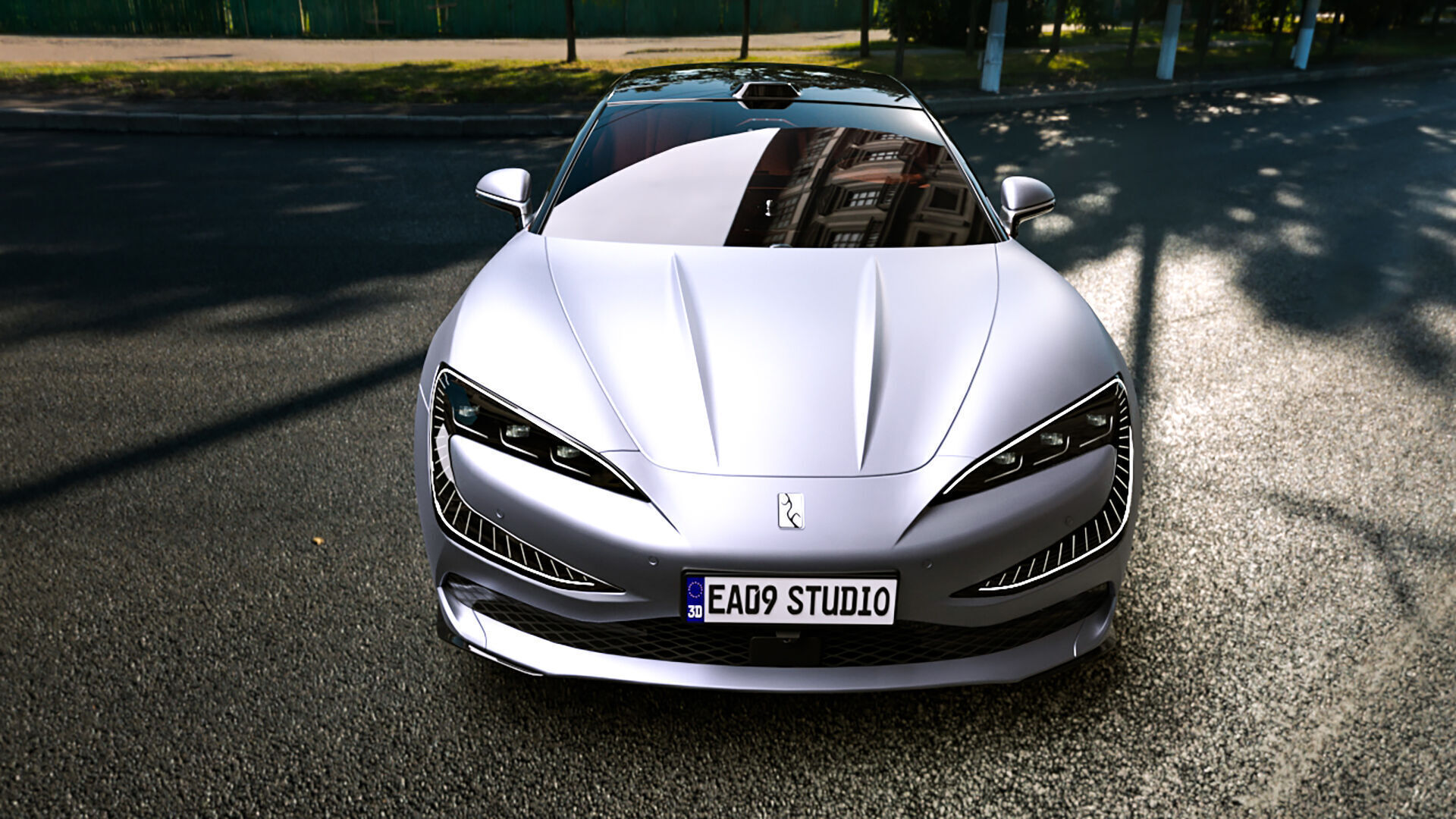 2025 BYD YangWang U7 3D model_2