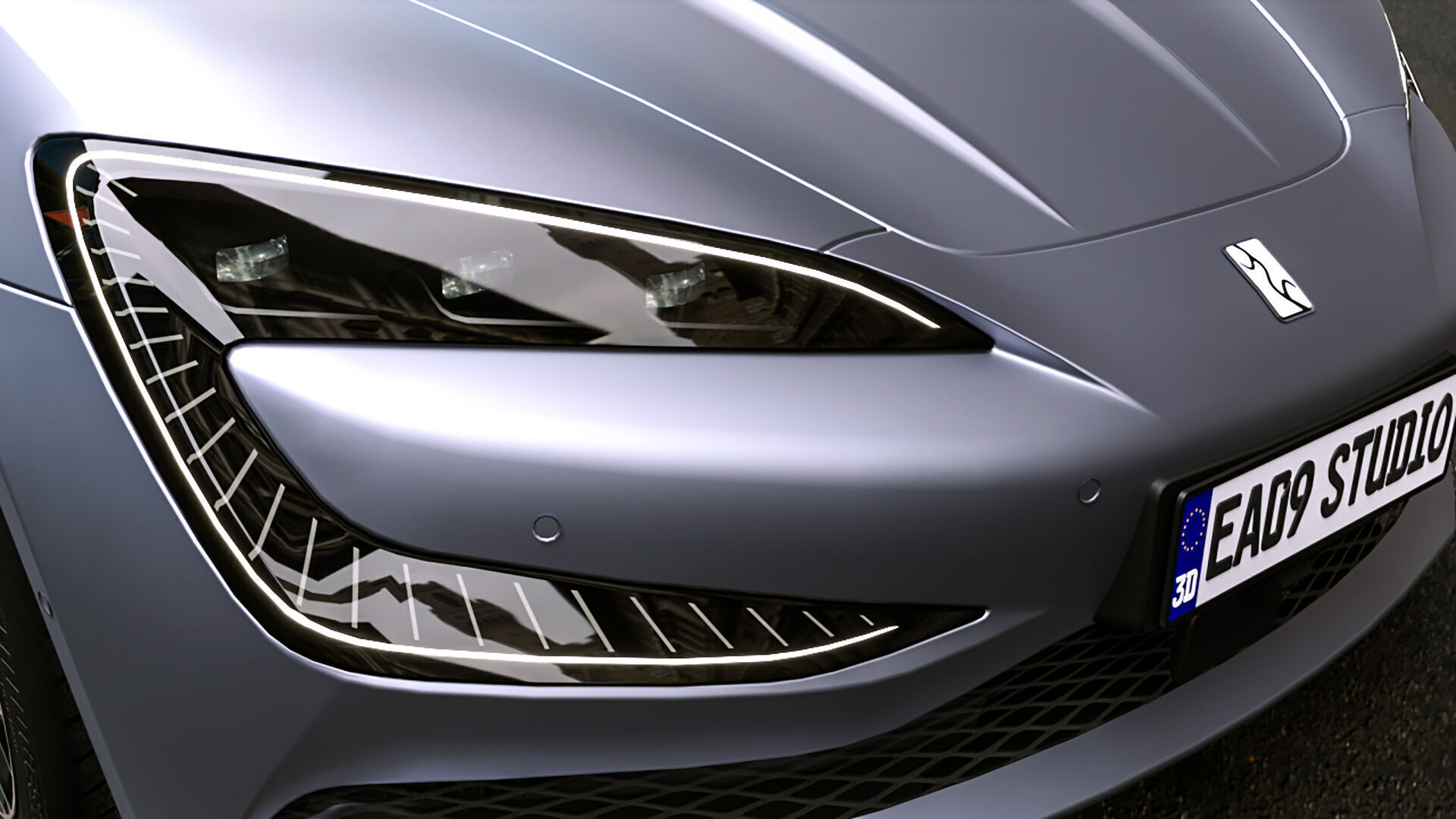 2025 BYD YangWang U7 3D model_3