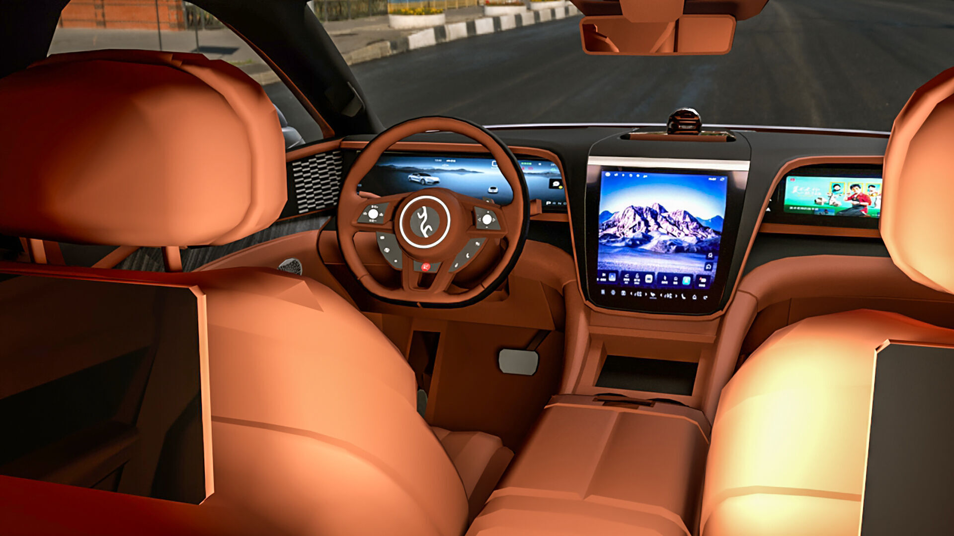 2025 BYD YangWang U7 3D model_5