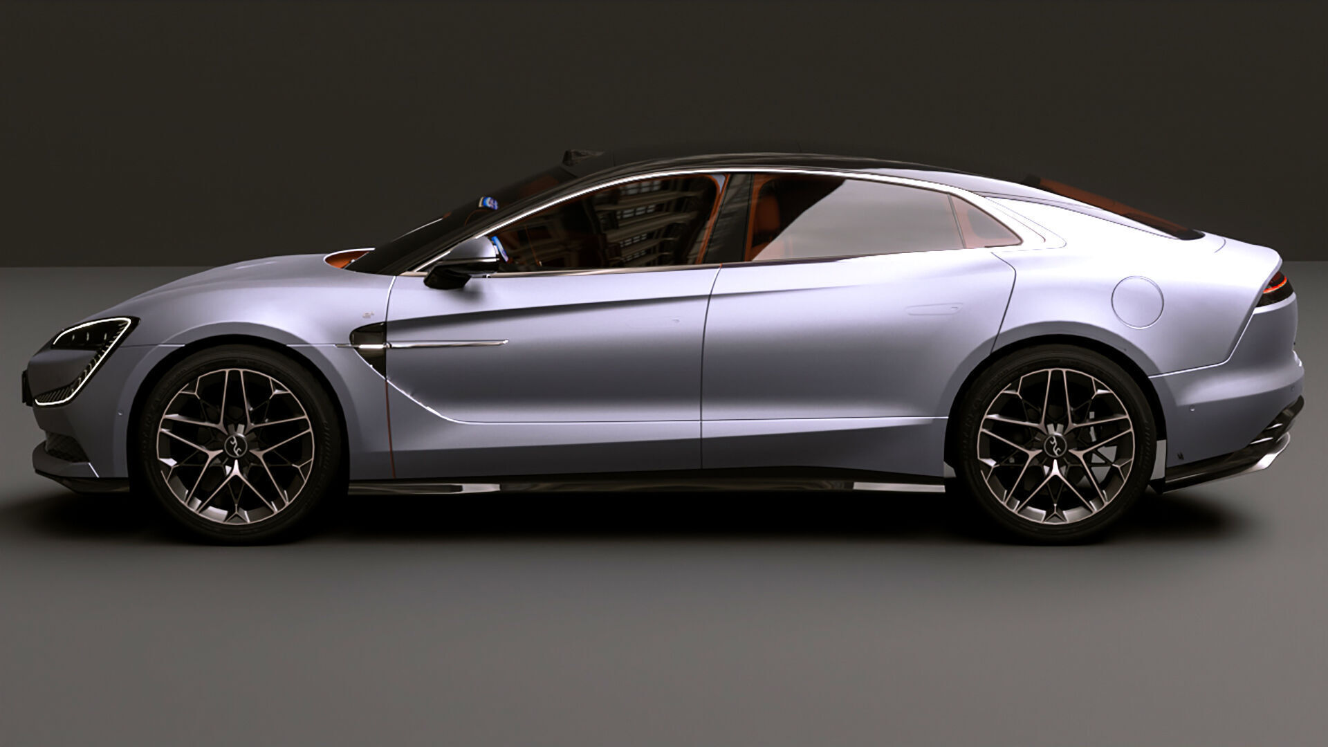 2025 BYD YangWang U7 3D model_8