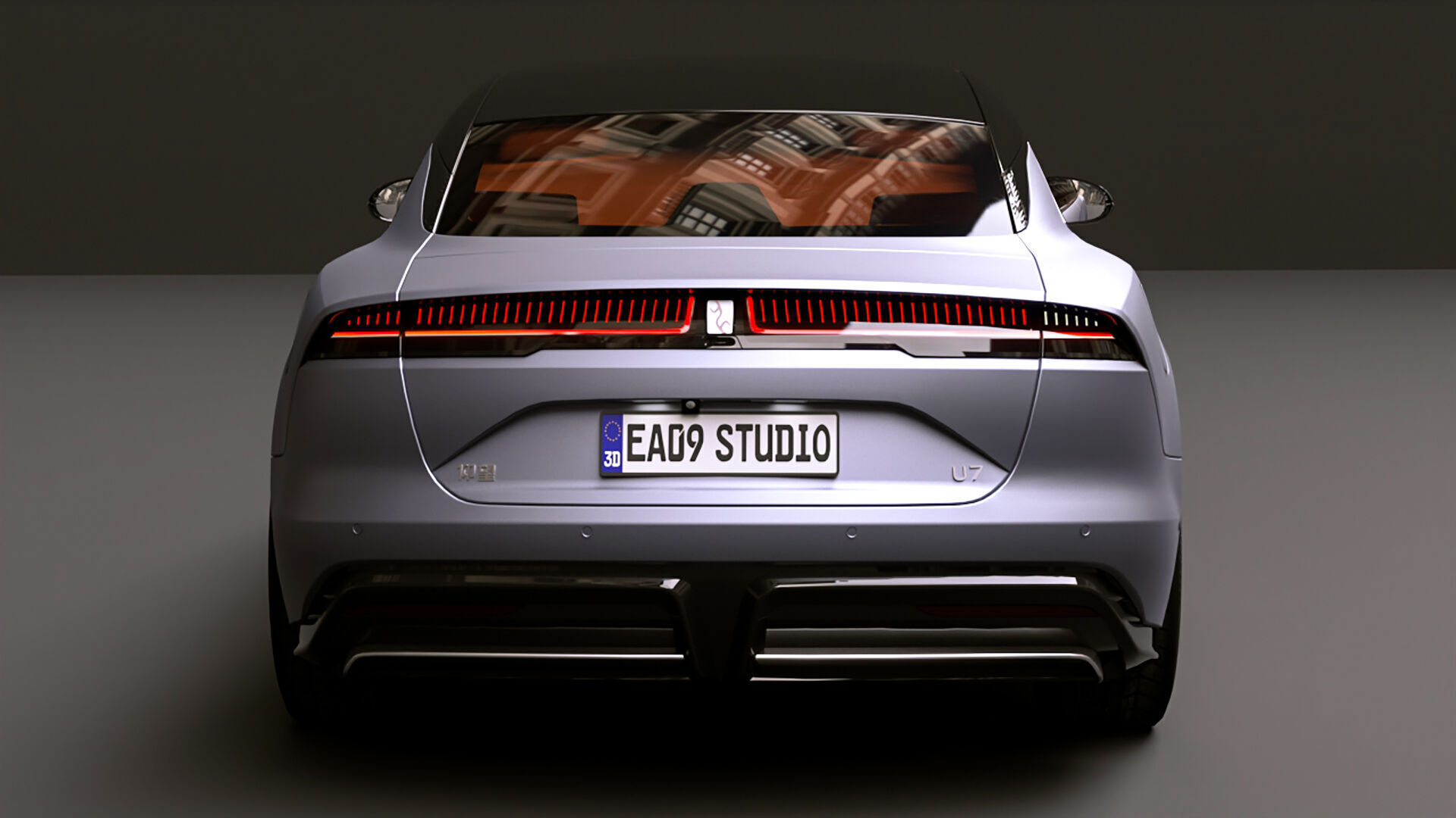 2025 BYD YangWang U7 3D model_7