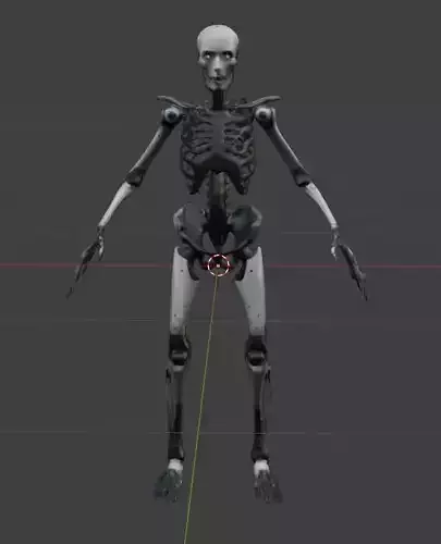 a cherater robot horrer and humanoid