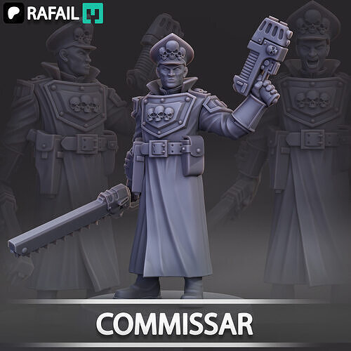 Commissar 3D print model