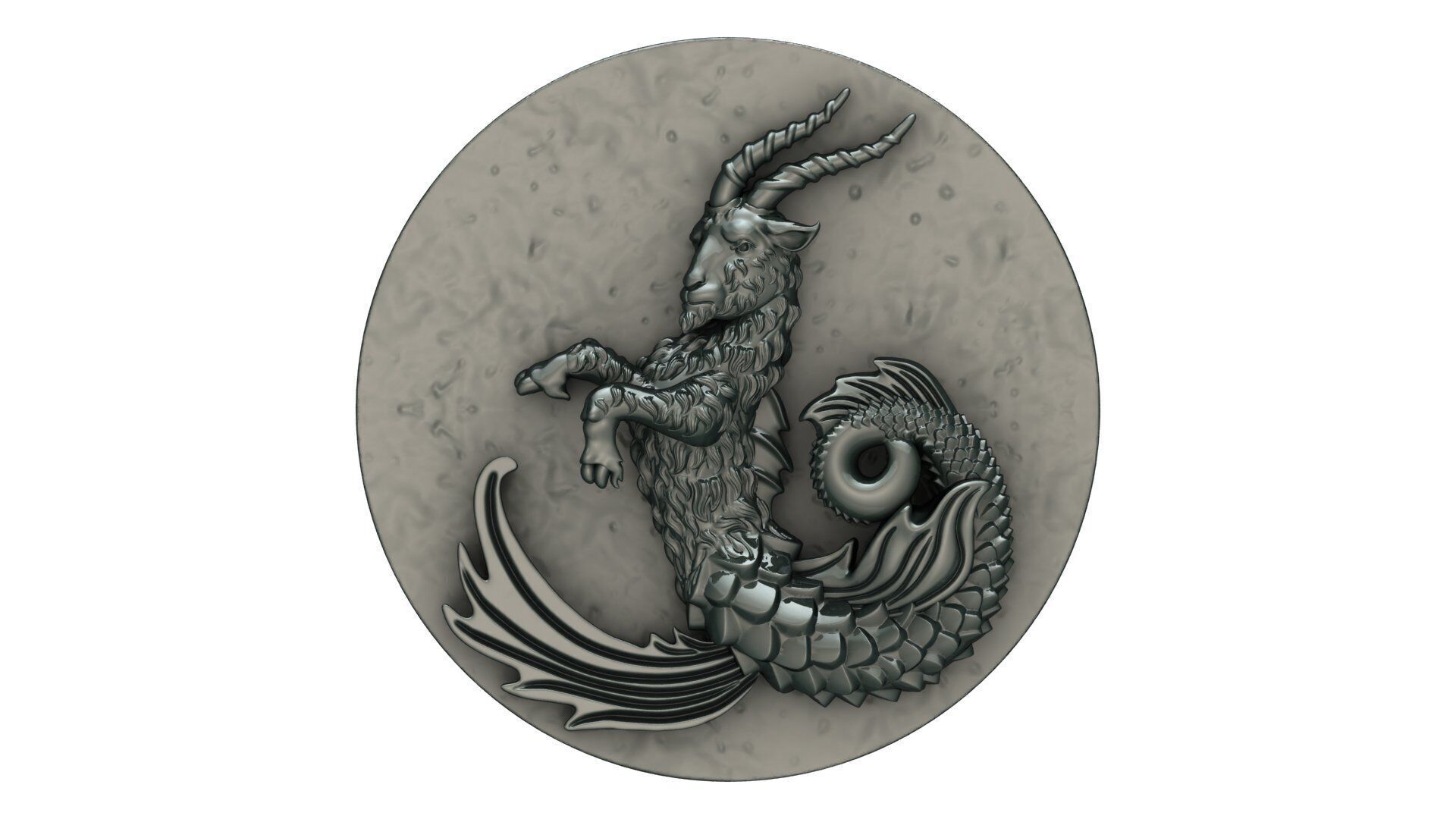 ZORDIAC COIN CHARMS  3D print model_15