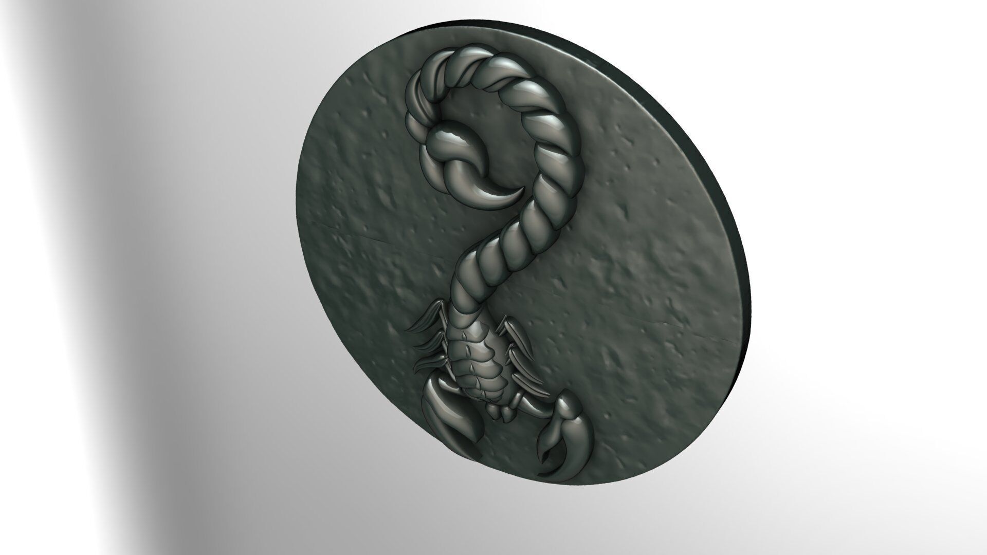 ZORDIAC COIN CHARMS  3D print model_28