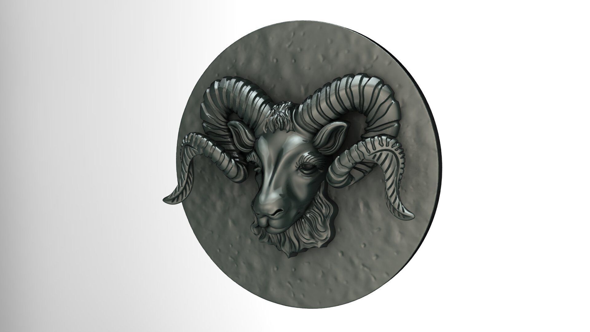 ZORDIAC COIN CHARMS  3D print model_7
