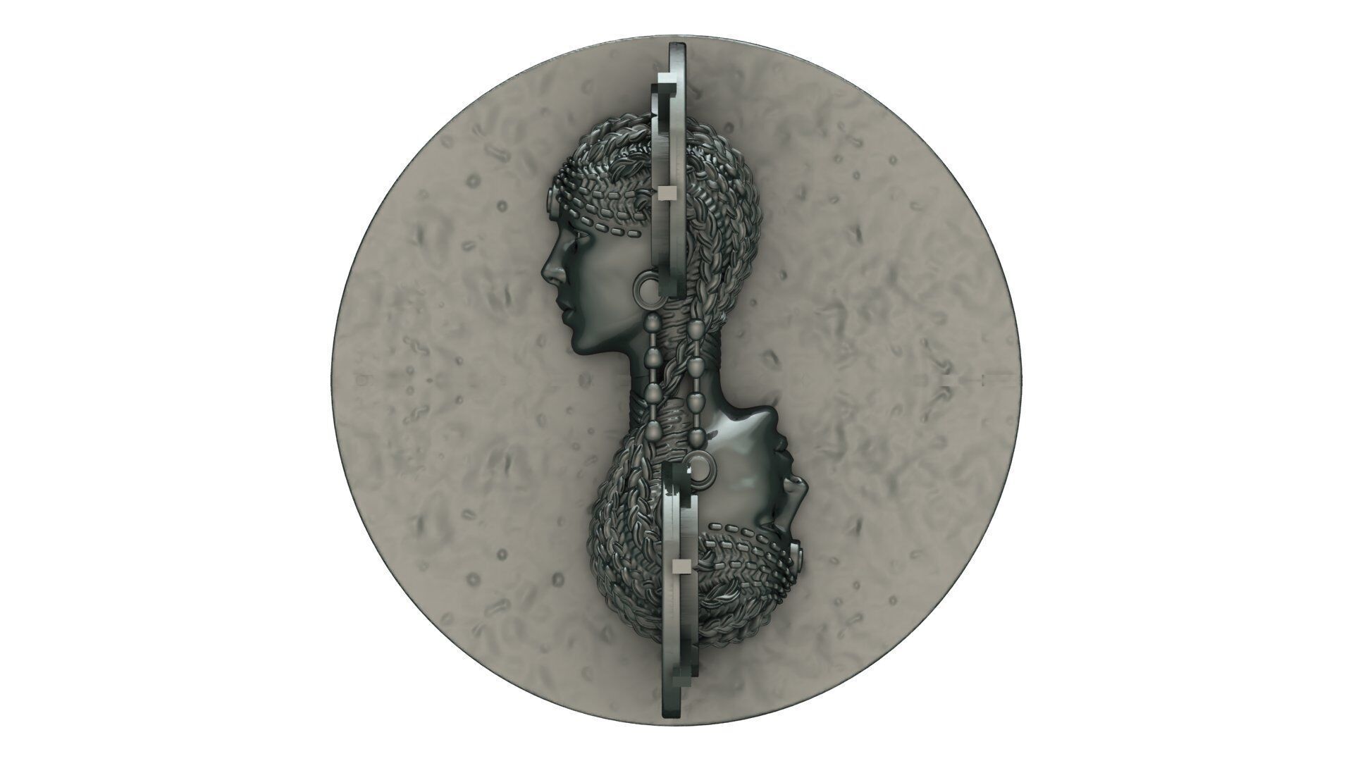 ZORDIAC COIN CHARMS  3D print model_19