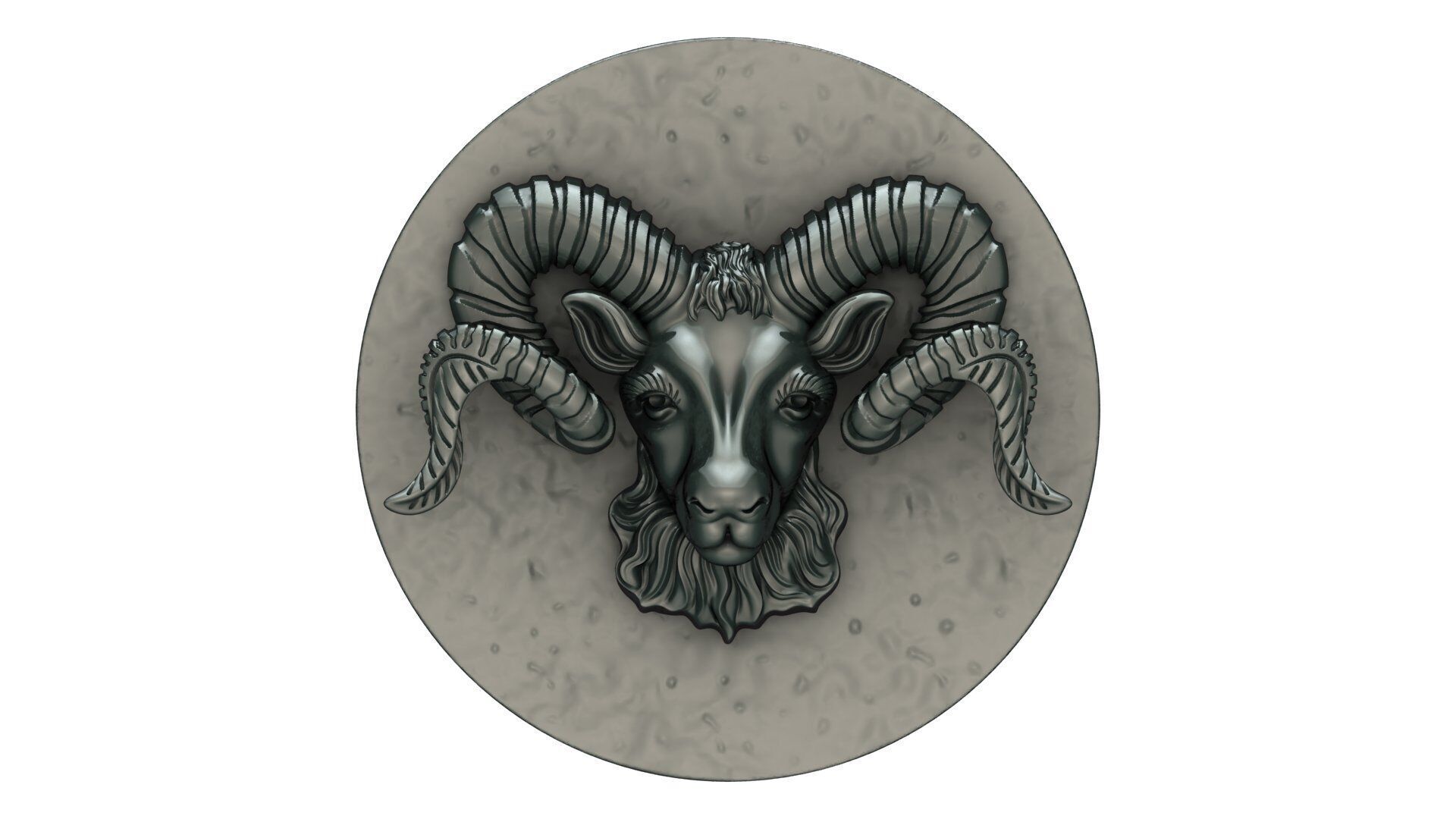 ZORDIAC COIN CHARMS  3D print model_6